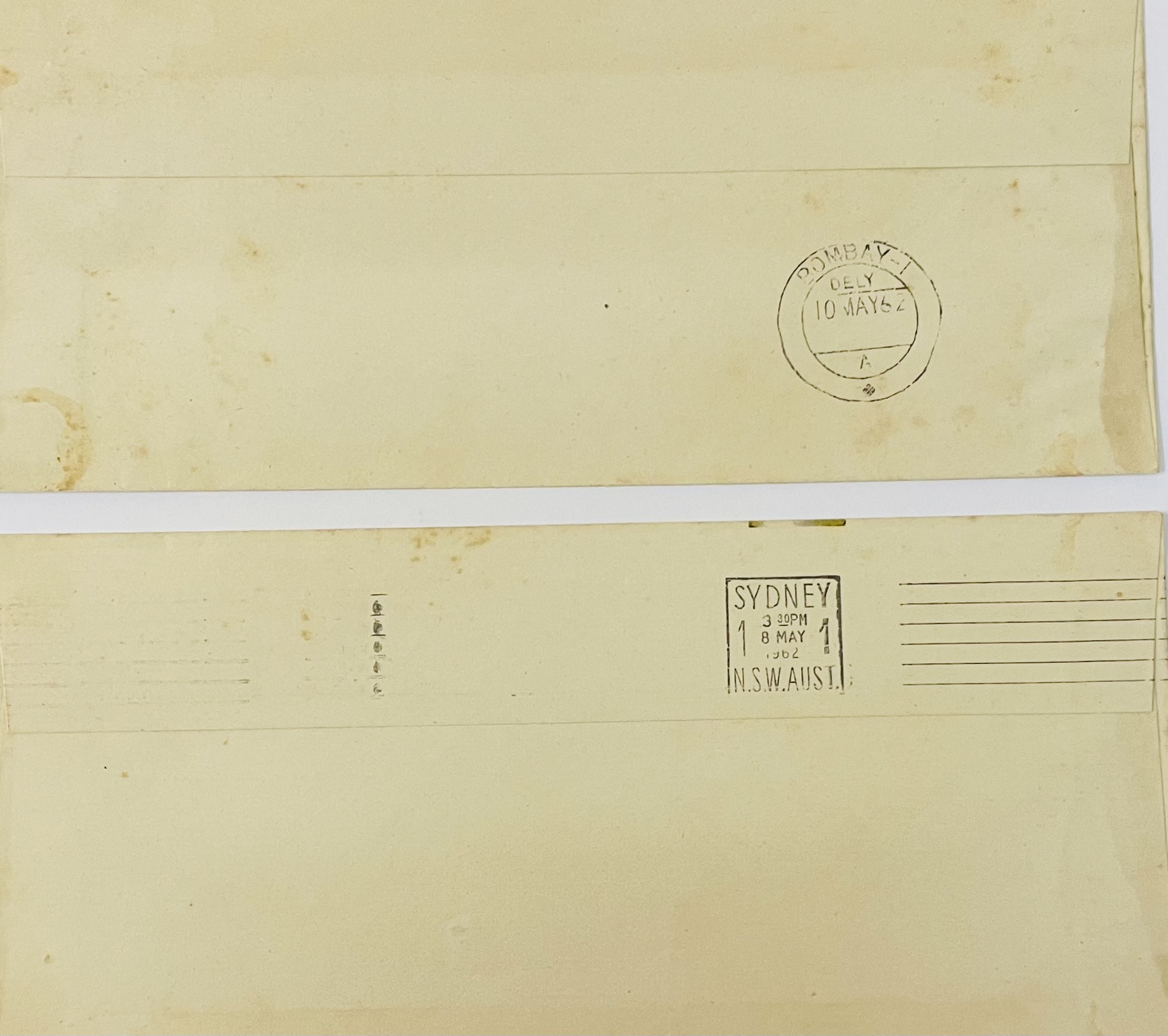 Air India Bombay-Sydney