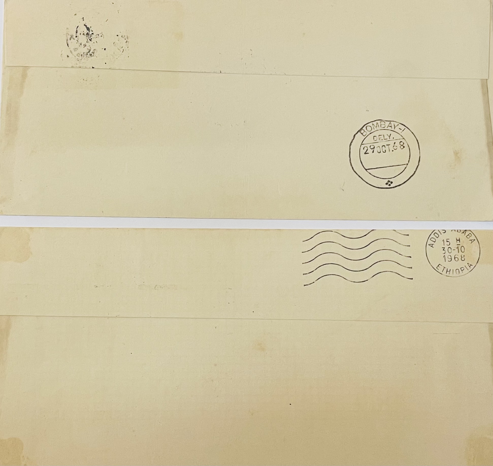 Air India Addis Ababa- Bombay