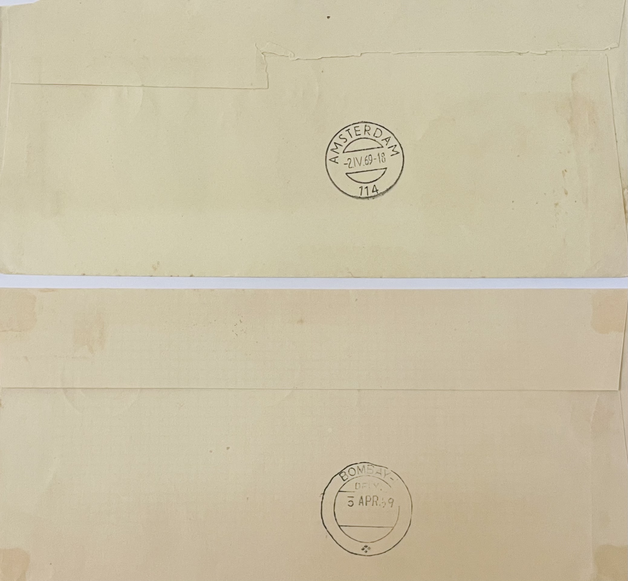 Air India Bombay-Amesterdam