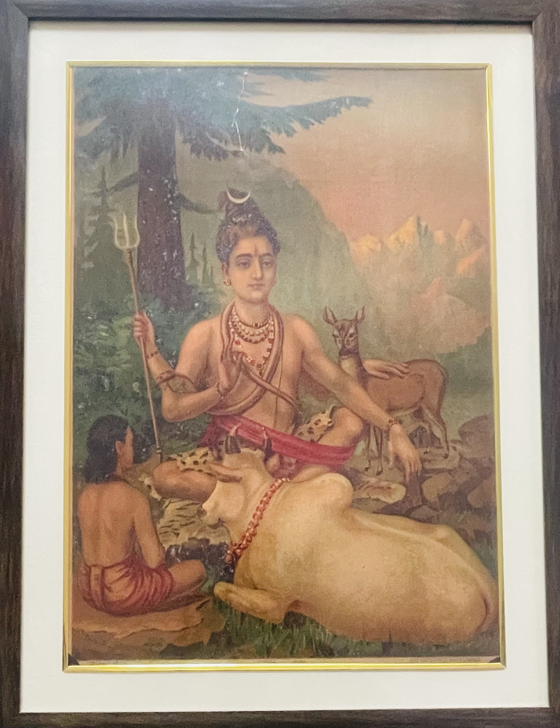 Shiva Lithograph