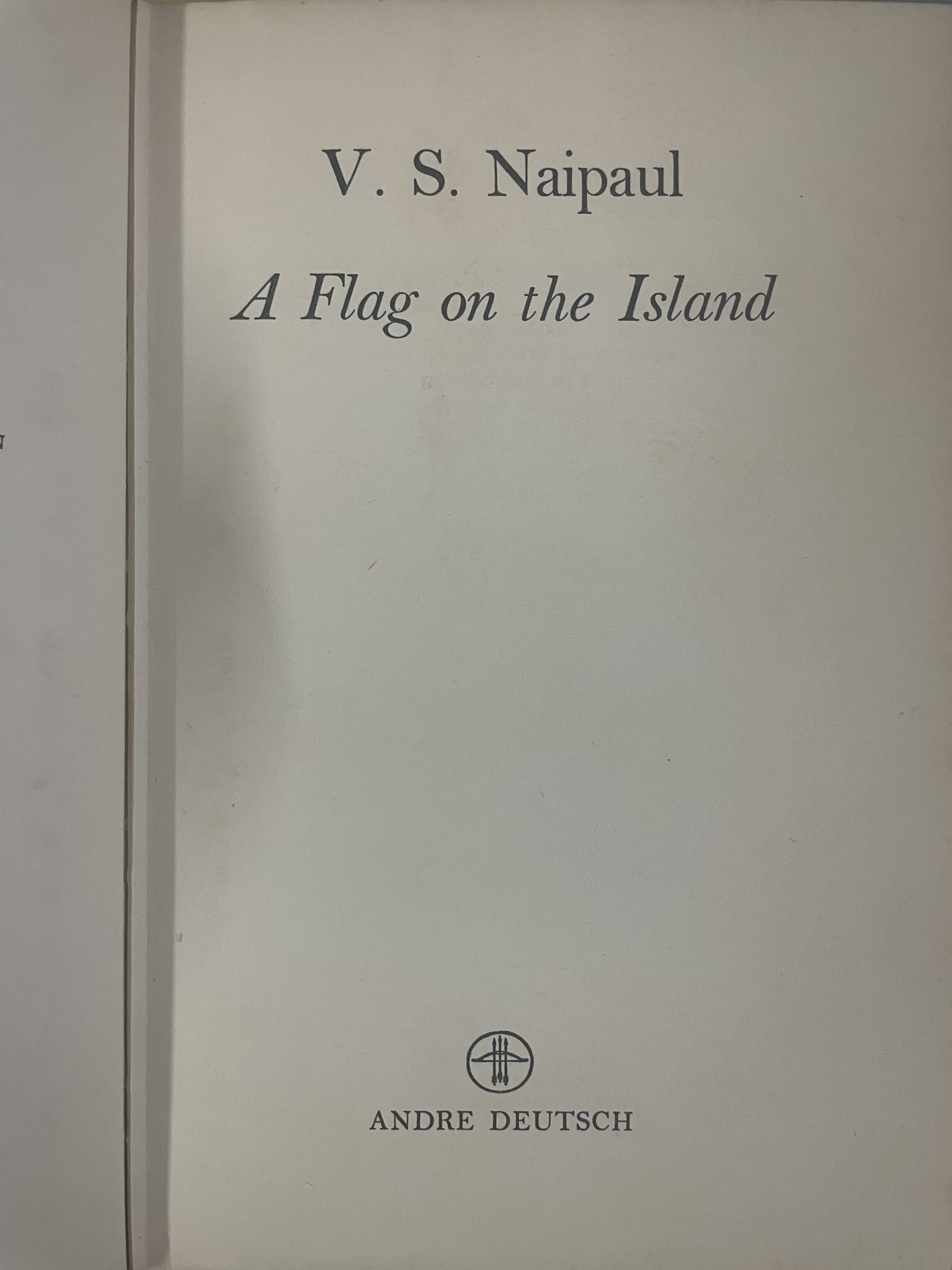 A flag on The Island