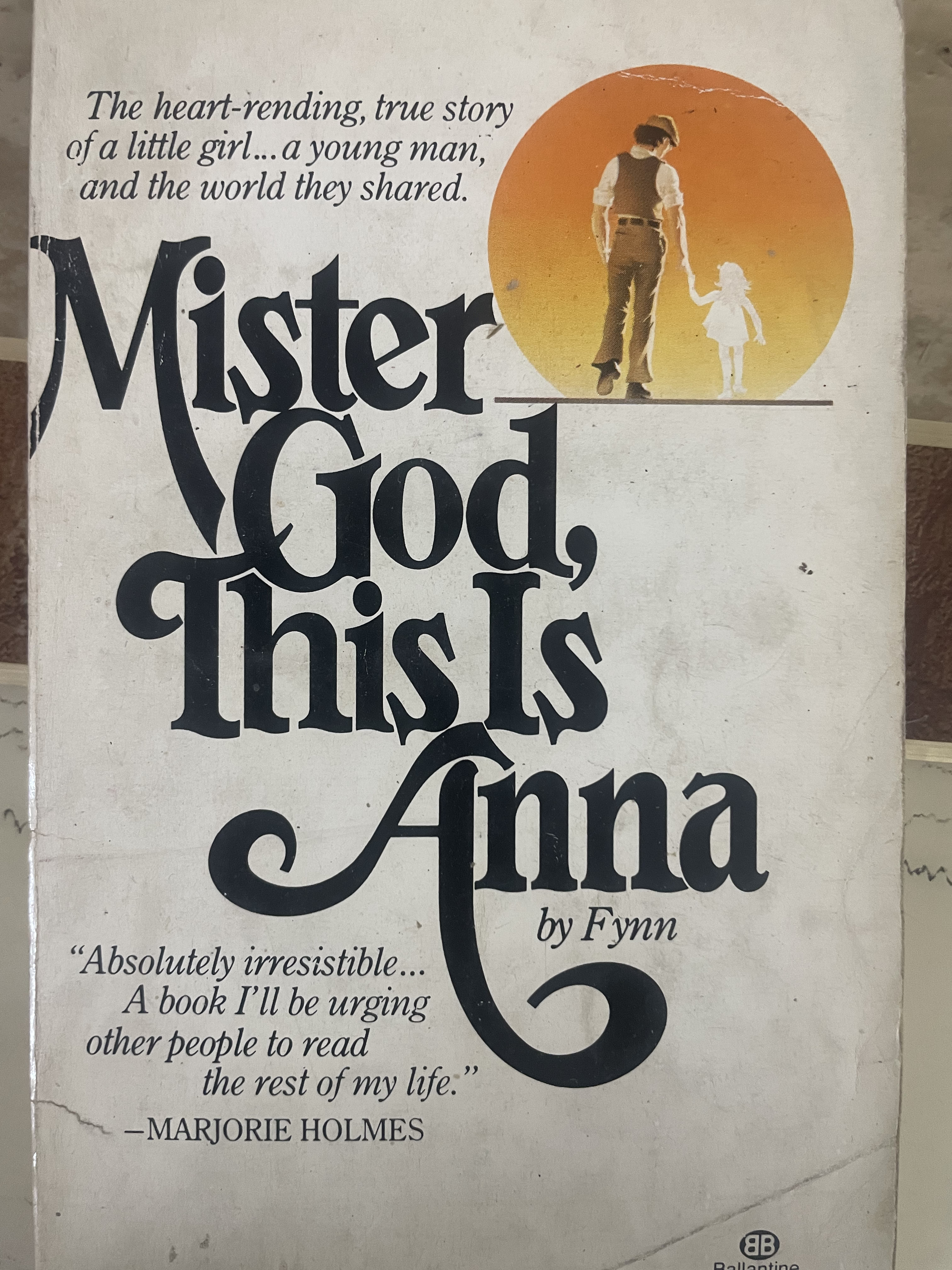 Mister God this is Anna