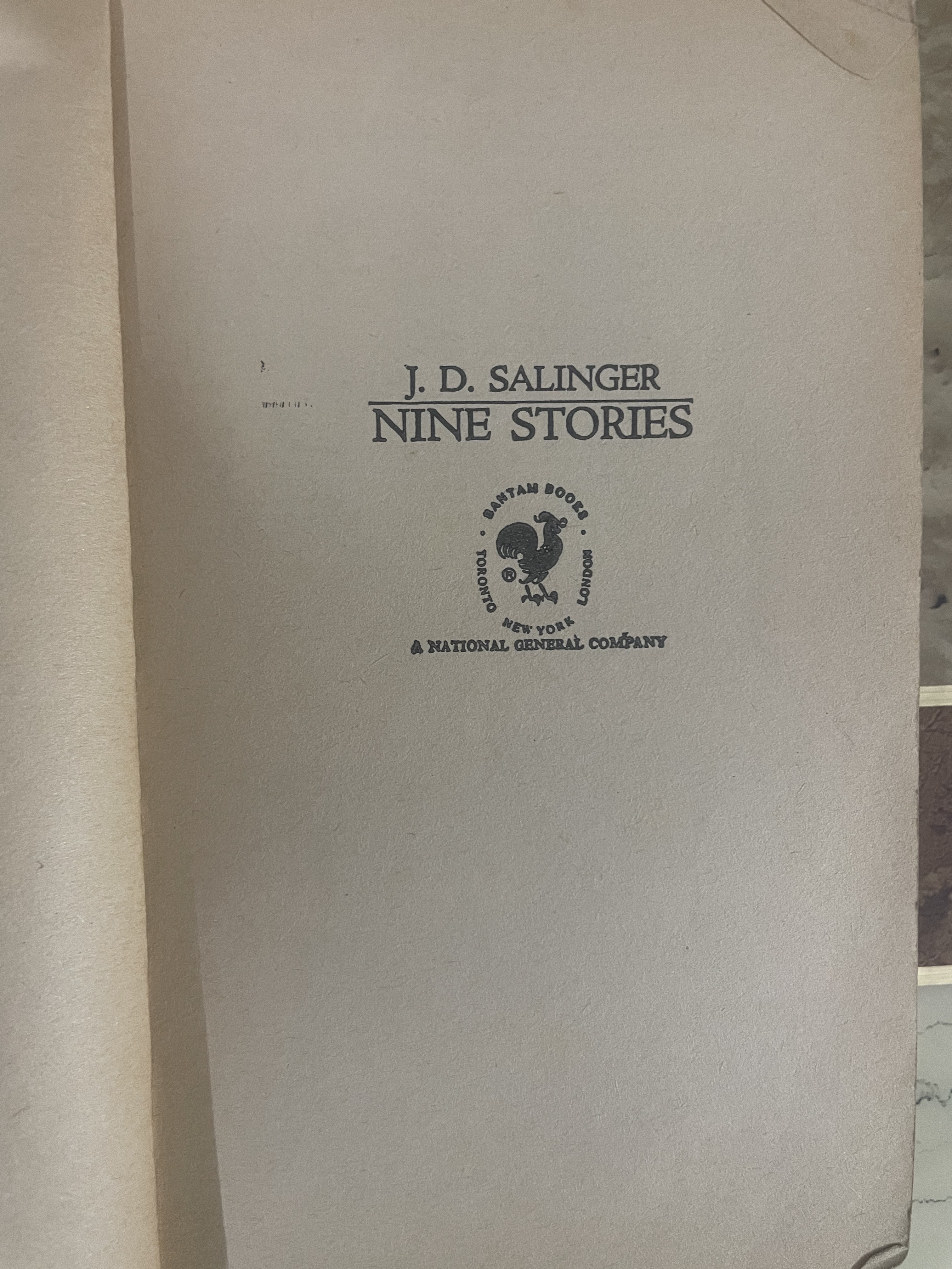 Nine Stories
